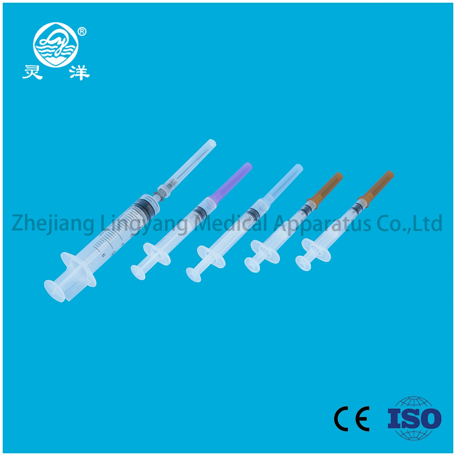 Ce 0.05ml Bcg Automatic Lock Safety Syringe Ad Auto Disable Syringe Fixed Needle