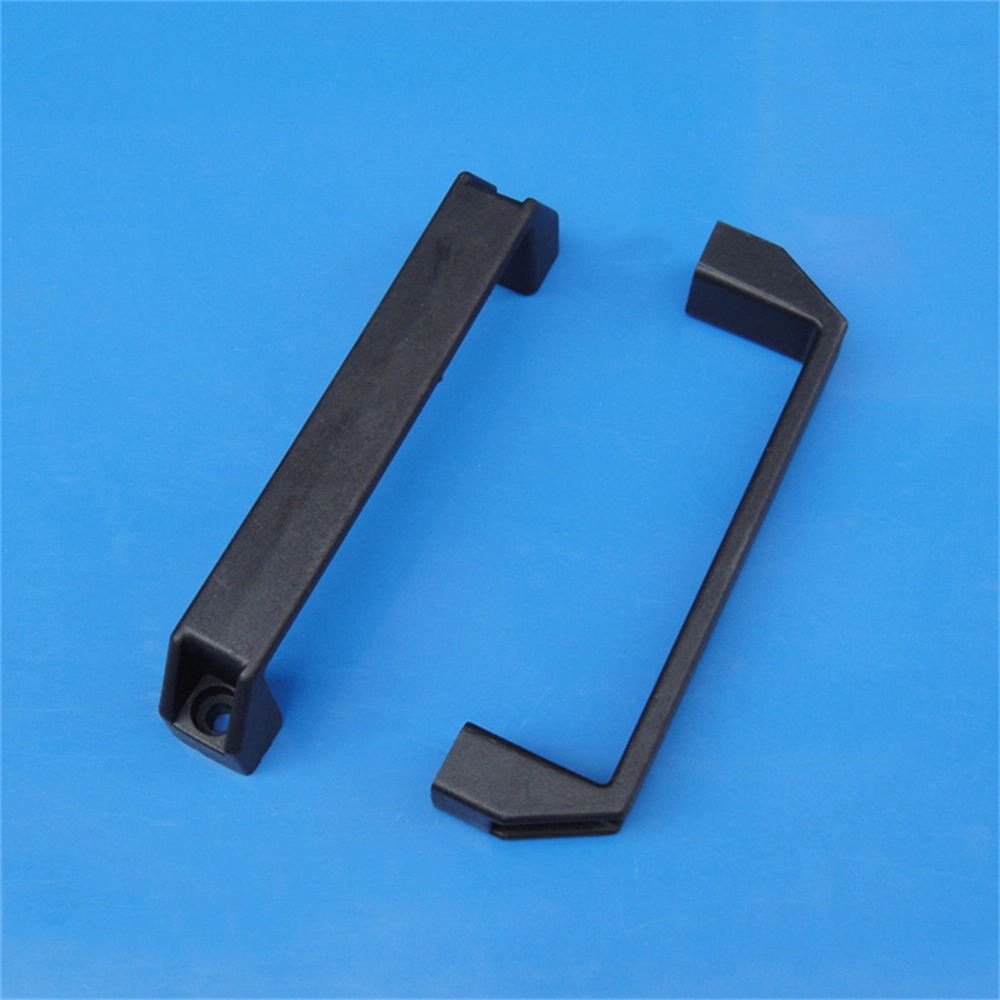 T Slot Door Handle with Nylon, L=90/120/180 Mm Black Color