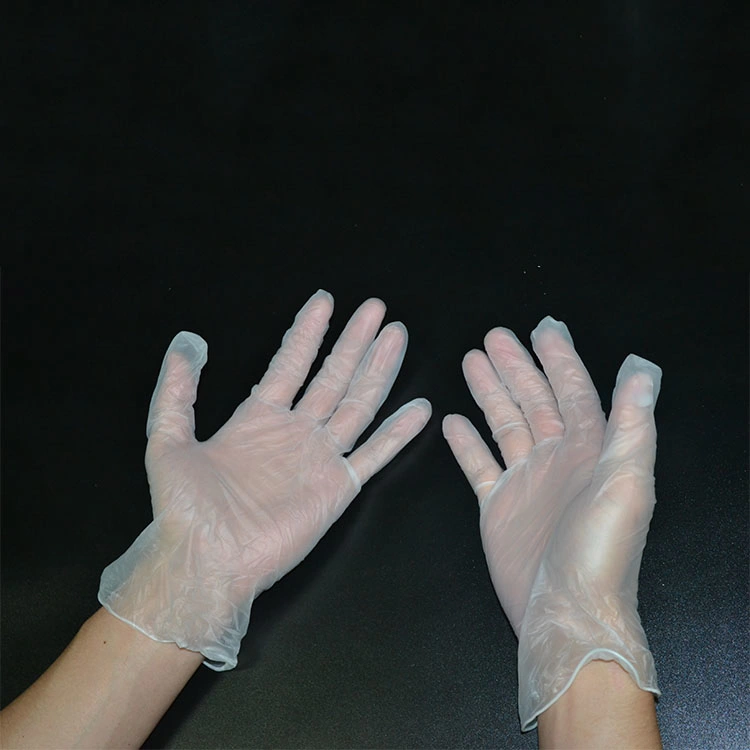 Different Sizes Clear Vinyl Gloves Disposable Medical Examination Vinyl Gloves
