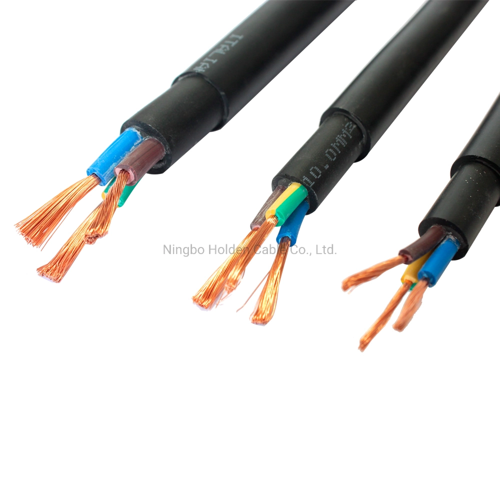 Single Double Cable 10mm 2.5mm 4mm Submersible Motor Pump Cable