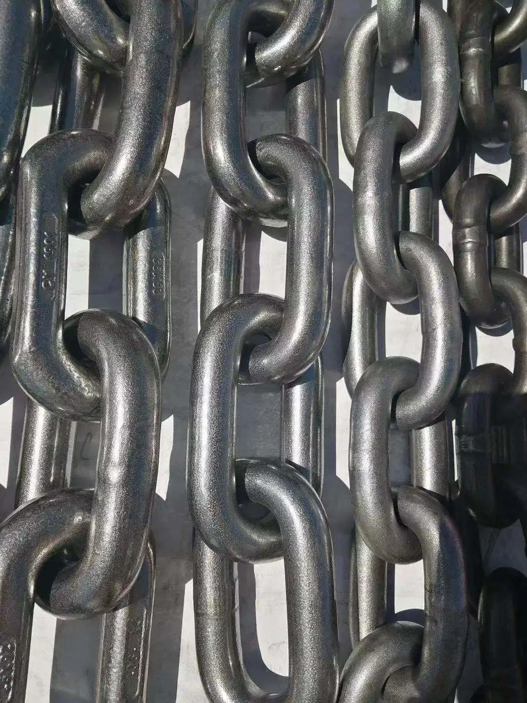 High Test 20mn2 25mnv Mining Chain Black Painted 14&times; 50/30&times; 108/42&times; 146mm for Coal Mining