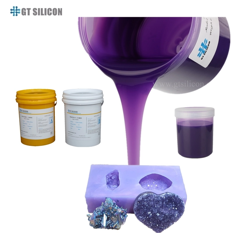 RTV Liquid Moulding Silicone Rubber for Concrete/PU Resin/Gypsum Casting