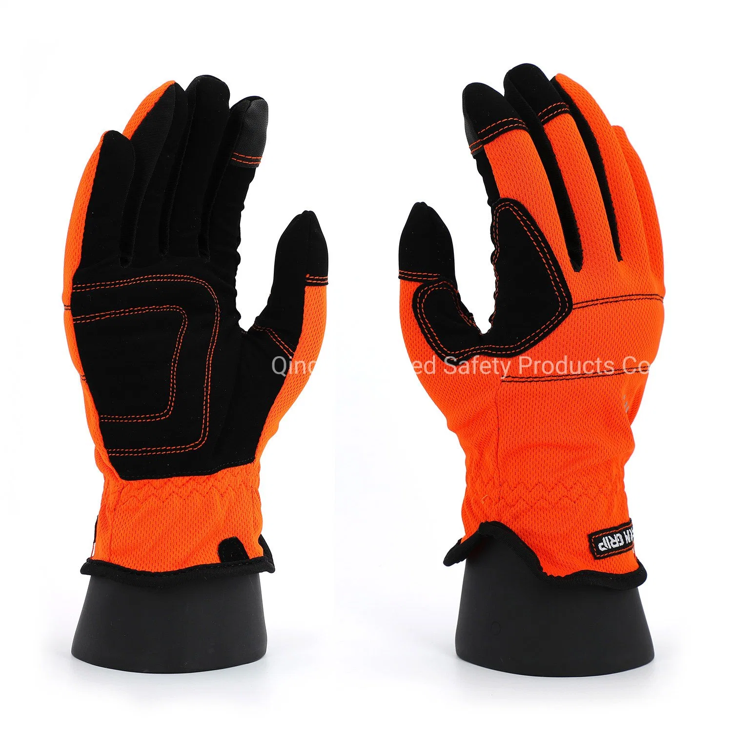 Anti Slip Vibration Resistant Microfiber Touch Screen Sport Work Gloves