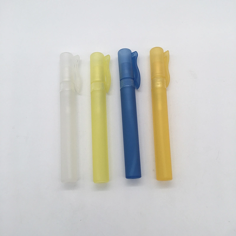 Factory Direct Supply 10ml Mini Size Pen Shape Refillable Fine Mist Spray Bottles with Atomizer Pump