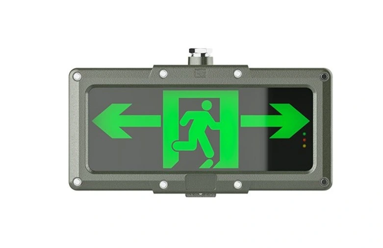 Emergency LED Exit Sign Light Ceiling Mounted Exit Light Coal Mining Explosion Proof Exit Light with High quality/High cost performance 