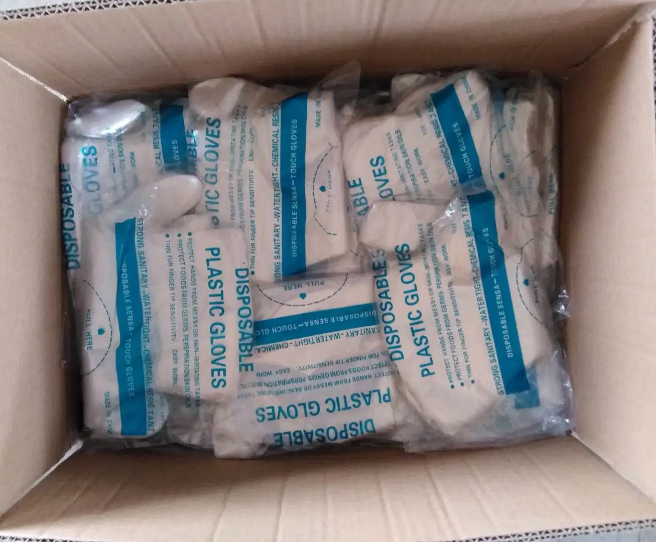 Cheap Dental Disposable Handglove Polyethylene Food Grade HDPE Disposable Gloves