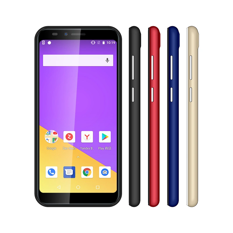 Uniwa M5503L 5,5 pouces 4000mAh Batterie Android 10.0 Triple OEM de caméra Smartphone Android