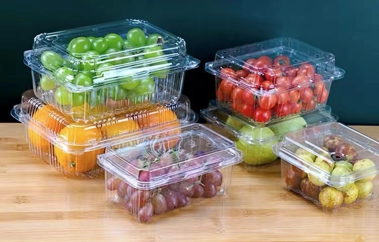 Embalaje de plástico desechable Blister de alimentos frutas y verduras de carne/bandeja para el supermercado