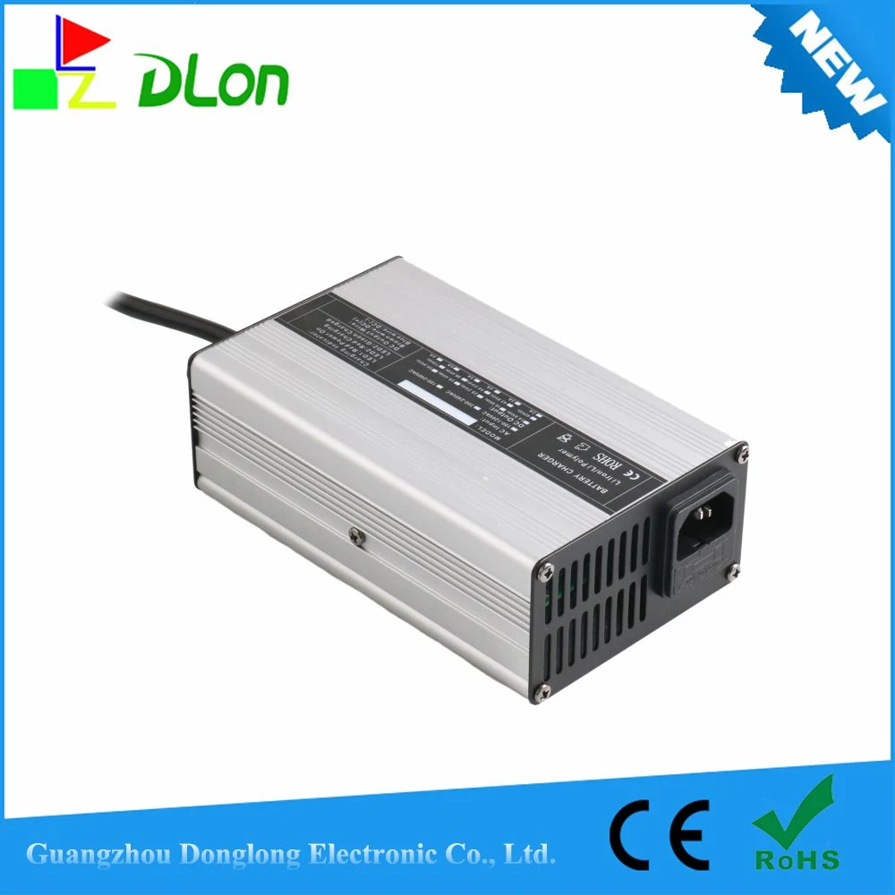 180W LiFePO4 Cargador 14,6V 8 una carcasa de aluminio de 12V 110V/220VAC a Cargador de 12 VDC.