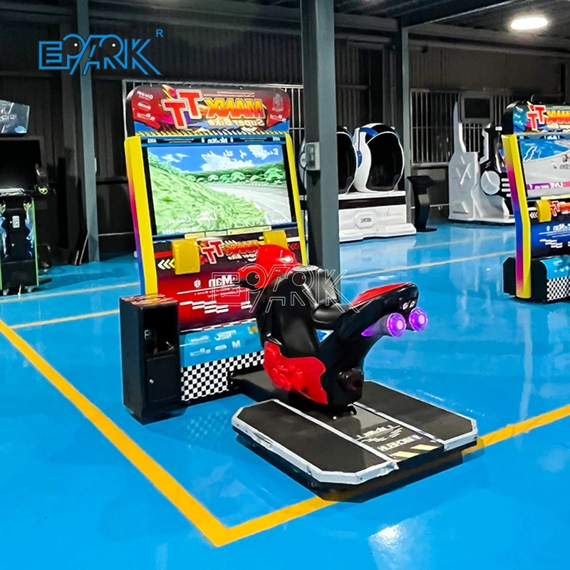 Indoor Arcade Simulation 42" Normal Tt Moto Coin Operated Driving Simulator Video Games