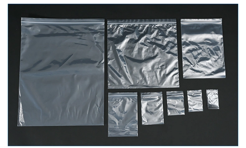 5 x 7 cm (1,97 x 2,75 Zoll) Transparente LDPE-Garment Dokument Lebensmittel Lagerung Selbstversiegelung Reißverschluss Kunststoff Sandwich-Verpackungsbeutel Mit Reißverschluss