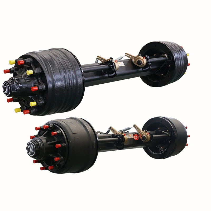 Truck Rear Steer Axles Auto Parts Car Parts Trailer Axle for Trailer 25 Ton American Type Axle Rear Steer Axle