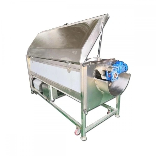 Automatic Carrot Washing Peeling Cassava Potato Skin Cleaning Manioc Peeler Machine