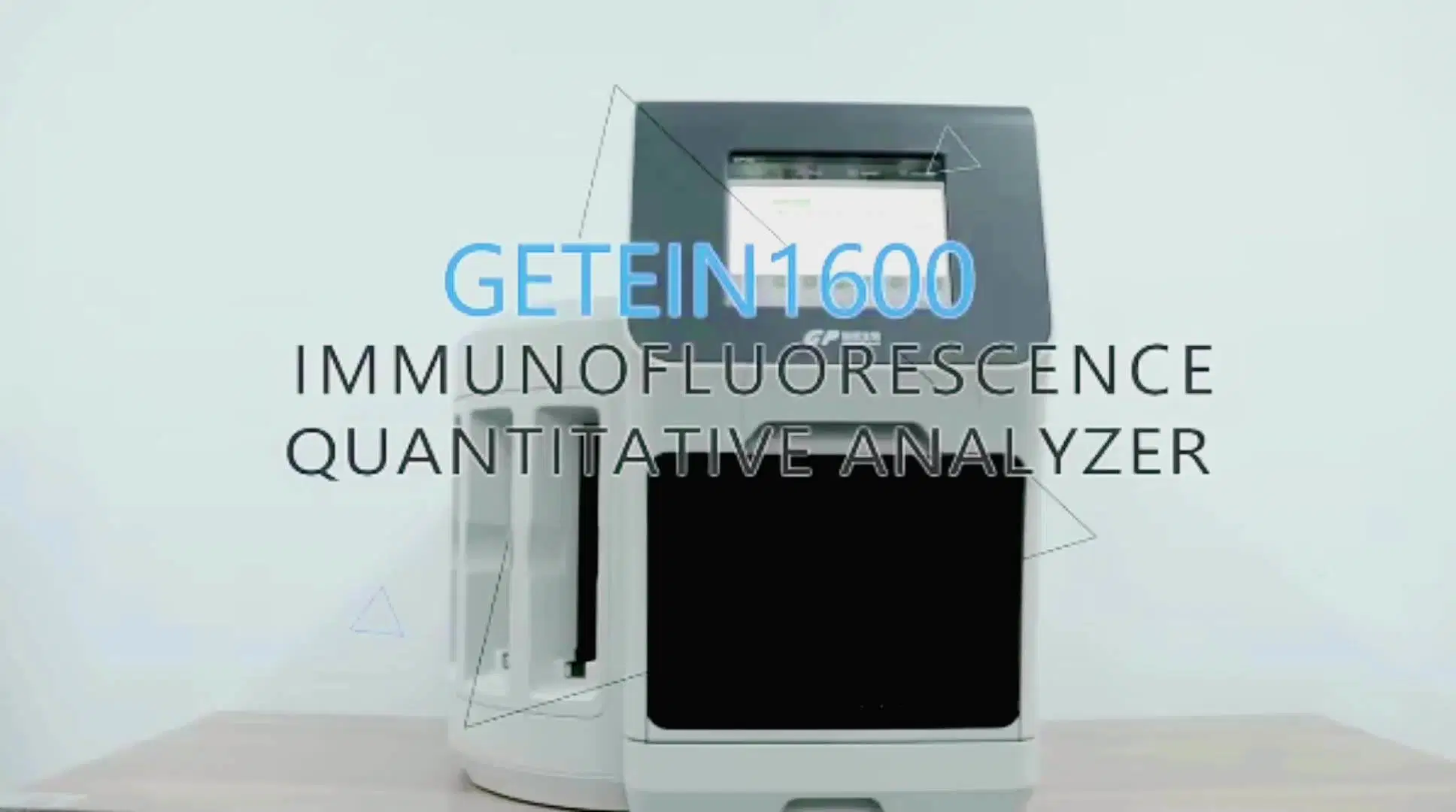 Analyseur immuno-quantitatif de fluorescence Getein 1600 pour test Eugenics