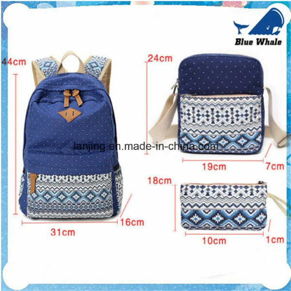 Women Backpack Girl School Fashion Rucksack Canvas Travel Bags