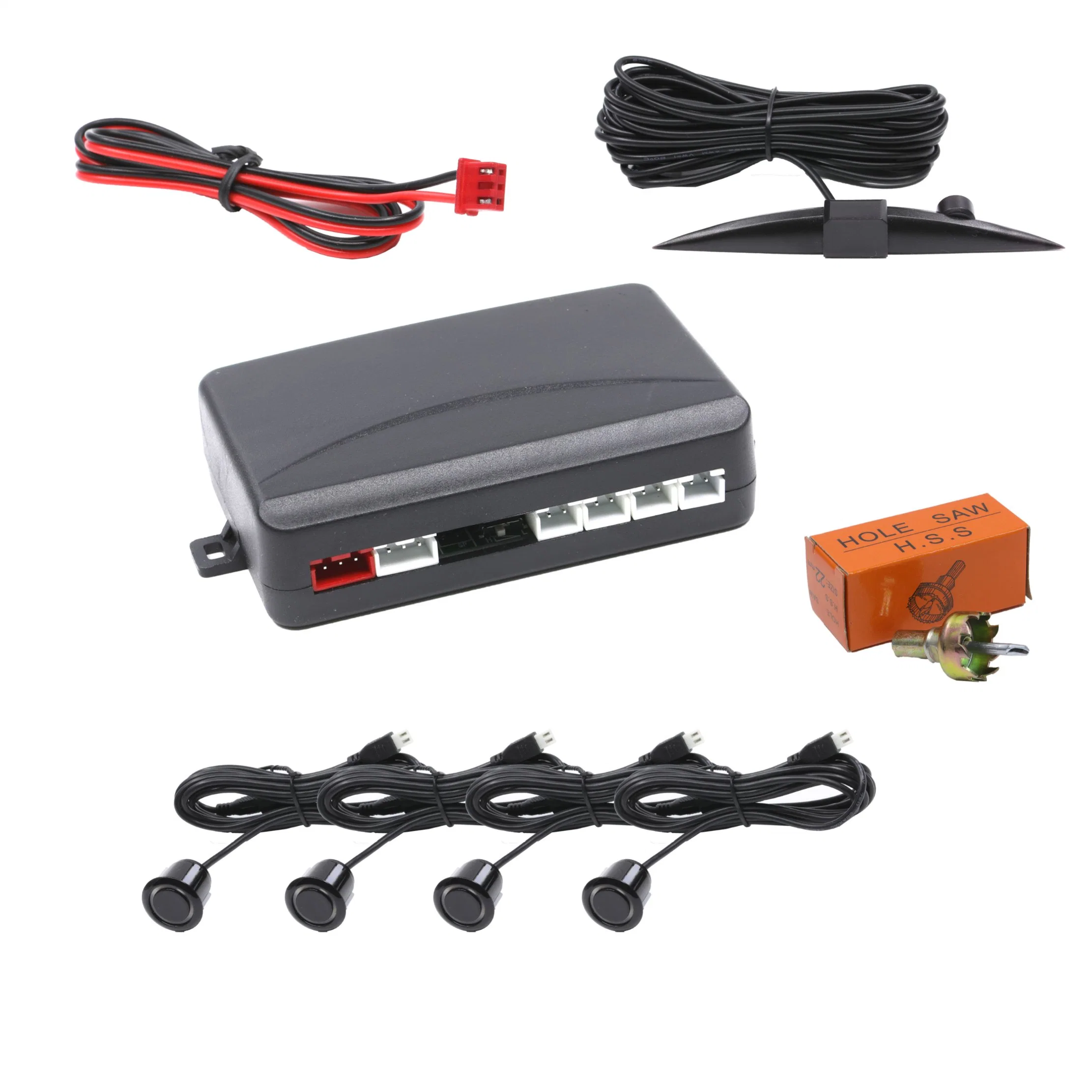 Car Parking Sensors Assistant Reverse Radar Buzzer Alarm Sound Sensor with Mini LCD Display