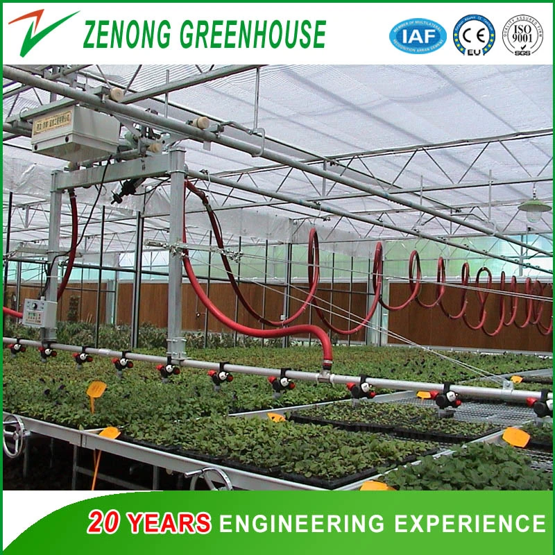 Landwirtschaft Multi Span Intelligent Glass Greenhouse für hydroponische Landwirtschaft Demonstration Parken