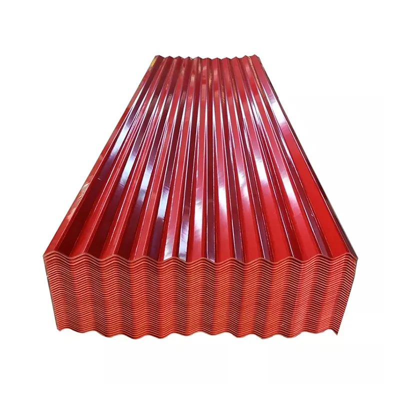 Factory Price Color Coated Galvanized Corrugated Steel for House Roof Sheet Iron Sheet