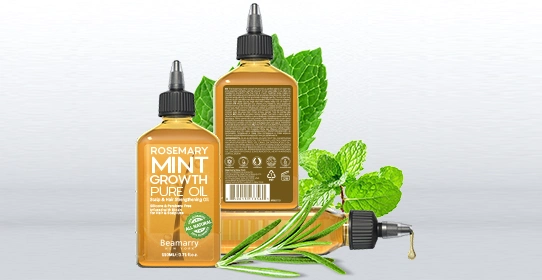 Kosmetik Professionelle Haarpflege Produkte Top 10 Rosmarin Haarwachstum Öl für schwarze Frauen Private Label