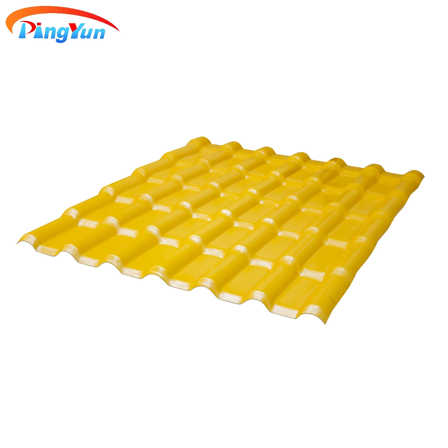 Heat /Noise/Electronic/Acid Rain Insulation ASA Coated Synthetic Resin Plastic Roof Tile