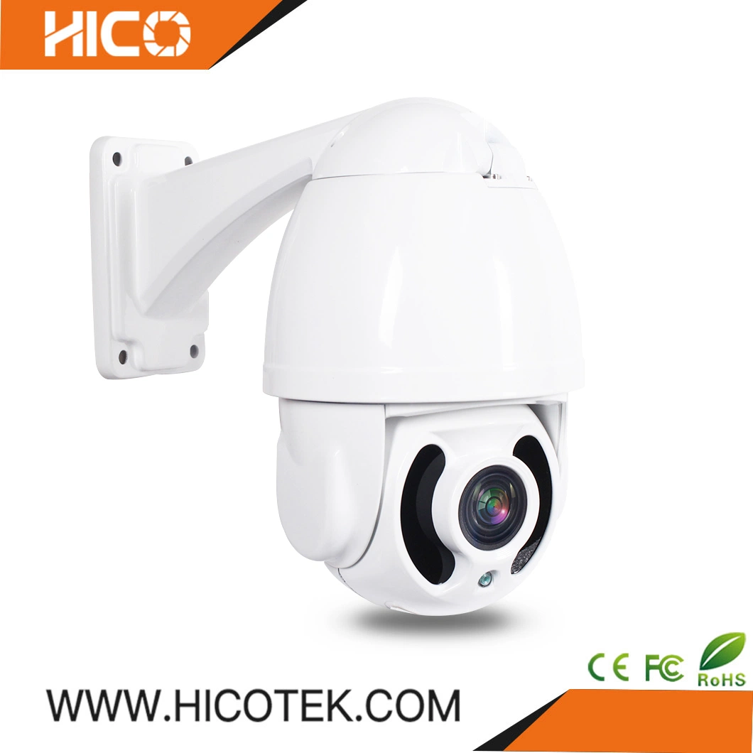 Hico 1080P HD Zoom 10X Auto Tracking visão nocturna com infravermelhos de detecção de movimento da câmara PTZ dome de velocidade