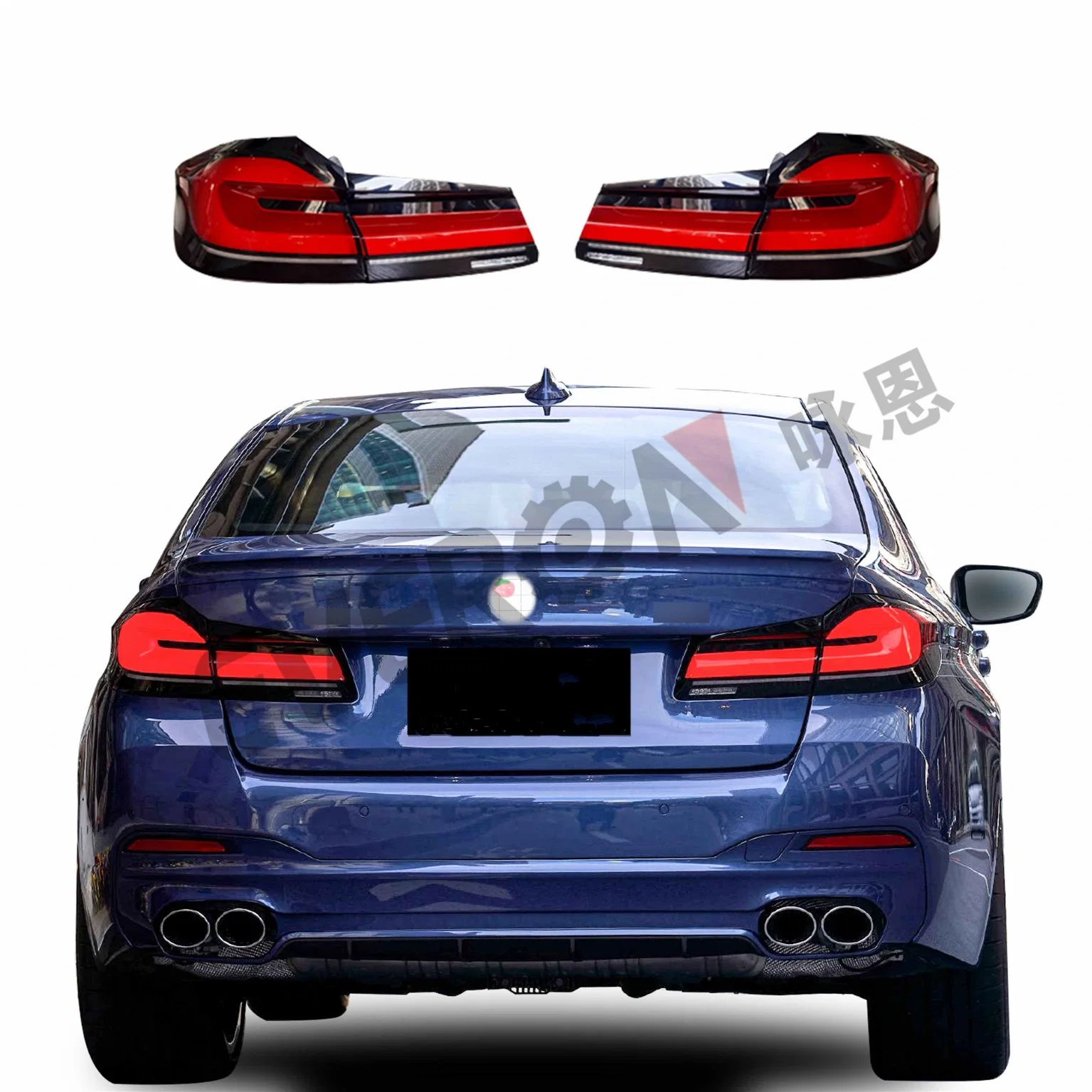 Full LED Tail Lights Rear Lights for BMW 5 Series G30 G38 2017-2022