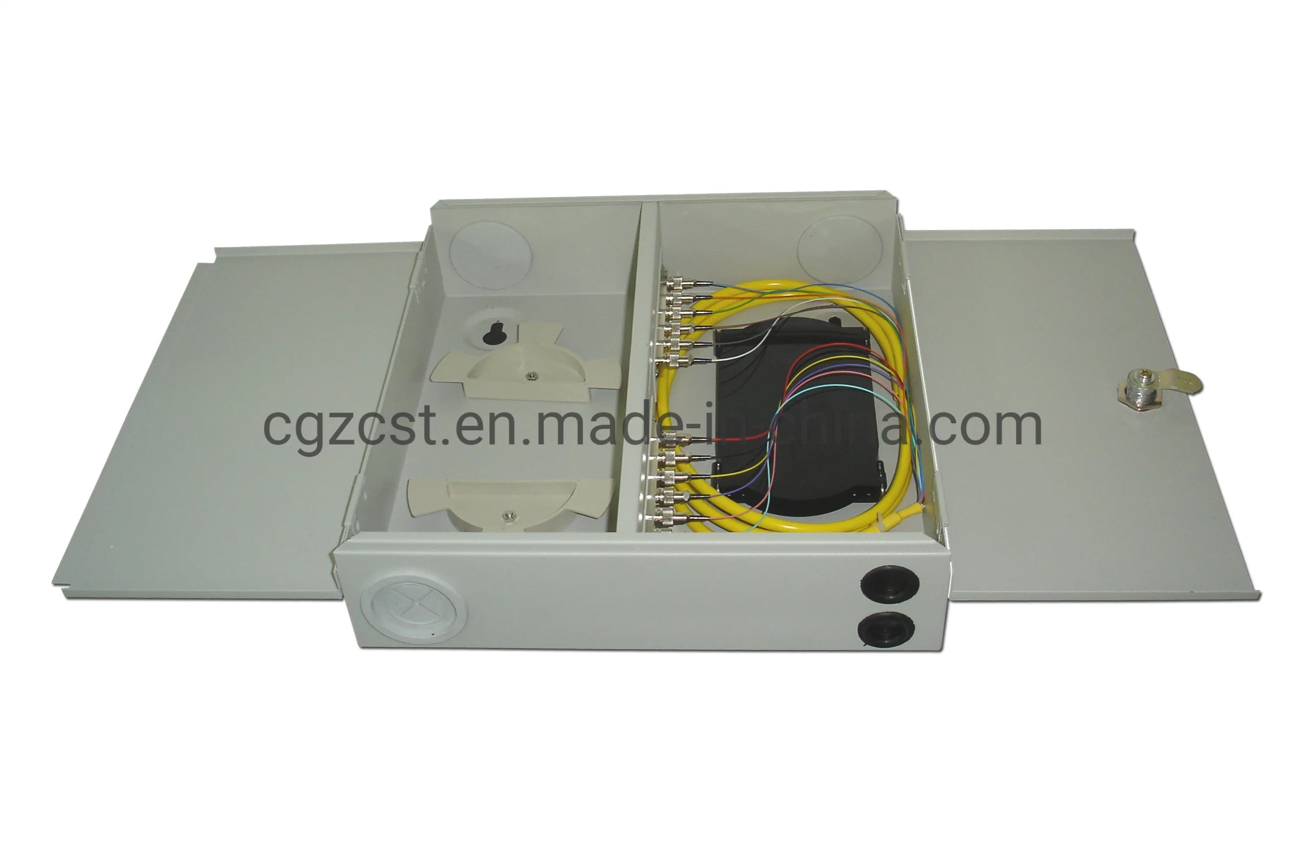 Indoor Wall Mounted Fiber Optic Distribution Box ODF