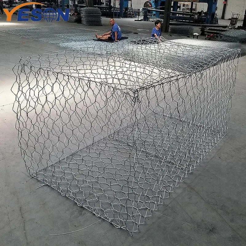 Großhandel Günstige Gabion Korb Box Drahtgitter Schweißmaschine Hexagonal Drahtgitter