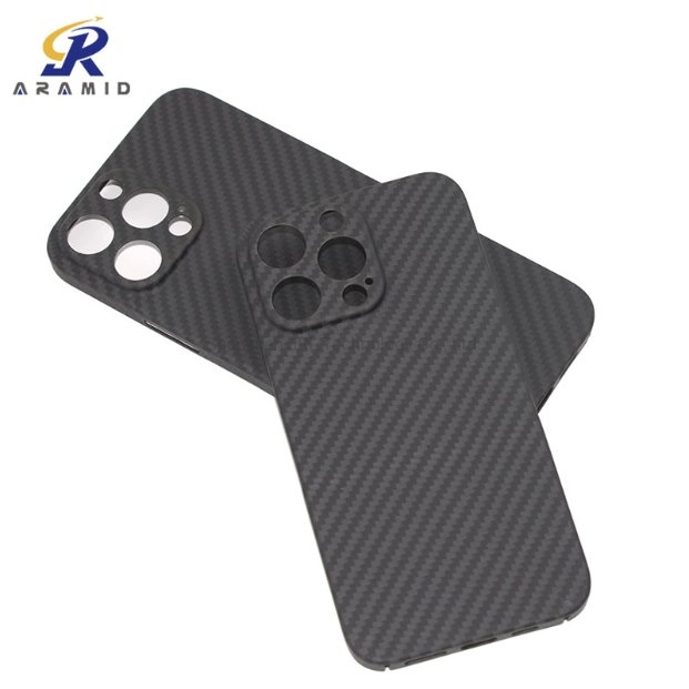 New iPhone 14 Cell Phone Case Carbon Fiber Mobile Case Luxury iPhone Aramid Fiber Case