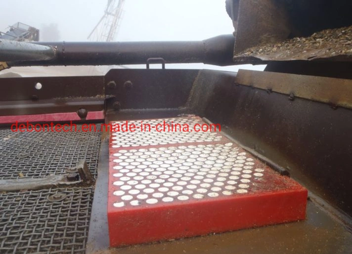 Mining Use Polyurethane Rubber Ceramic Wear Coating