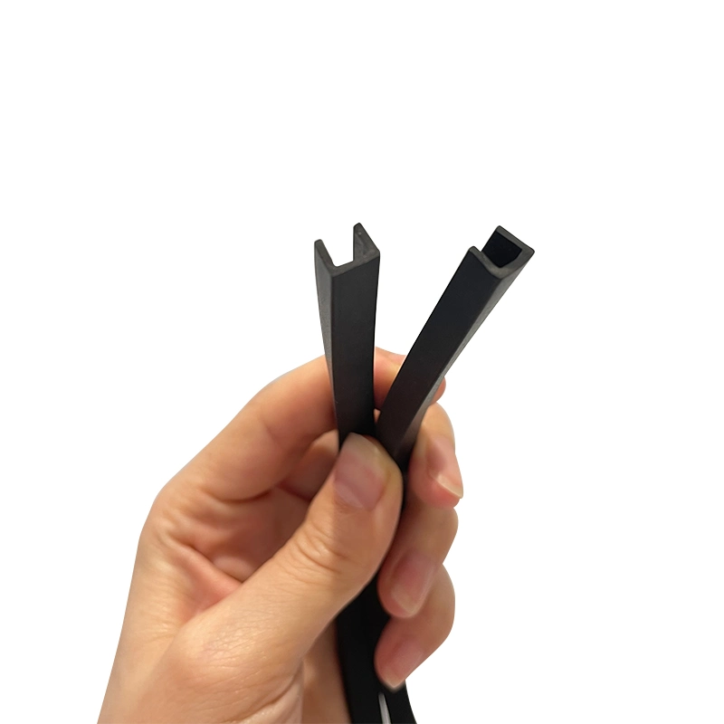 Factory Outlet Black Rubber EPDM Seal Strips Rubber Profiles