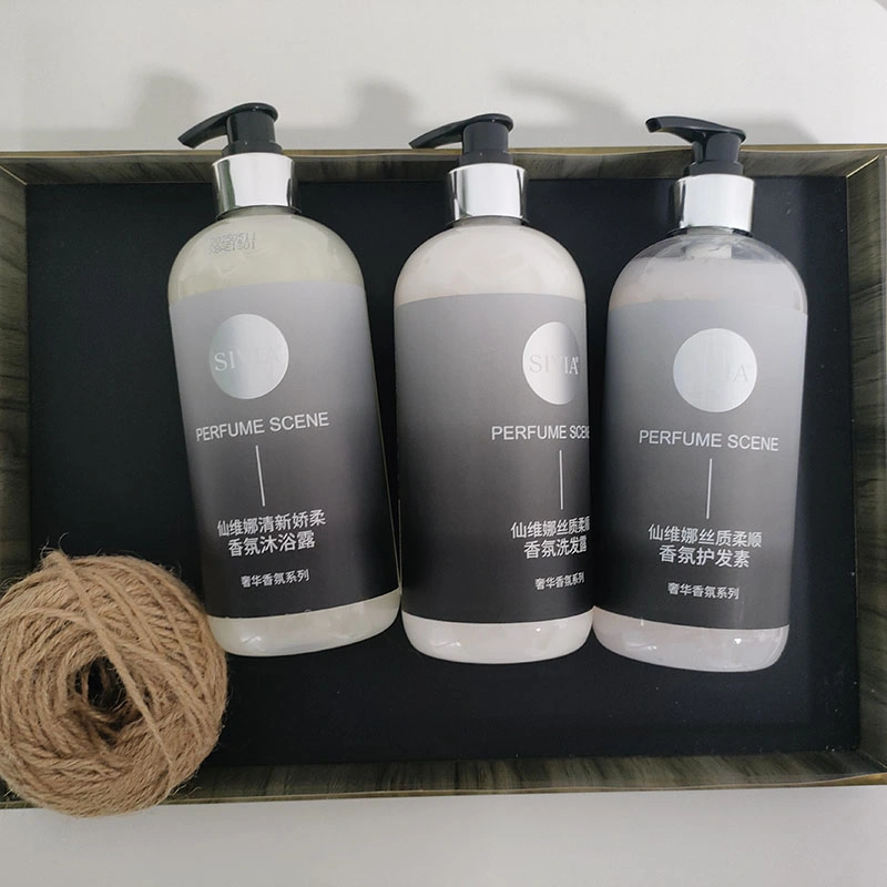 5 Star Customized Bottles Tube Hair Shampoo and Conditioner Hotel Amenities Shower Gel Bath Gel