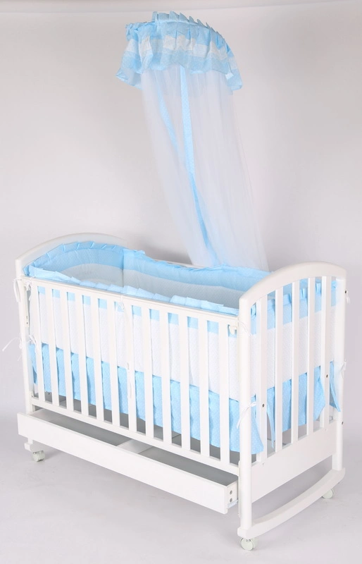 Coolkids M92 Luxus Kindermöbel Massivholz Baby Bett Wippfunktion