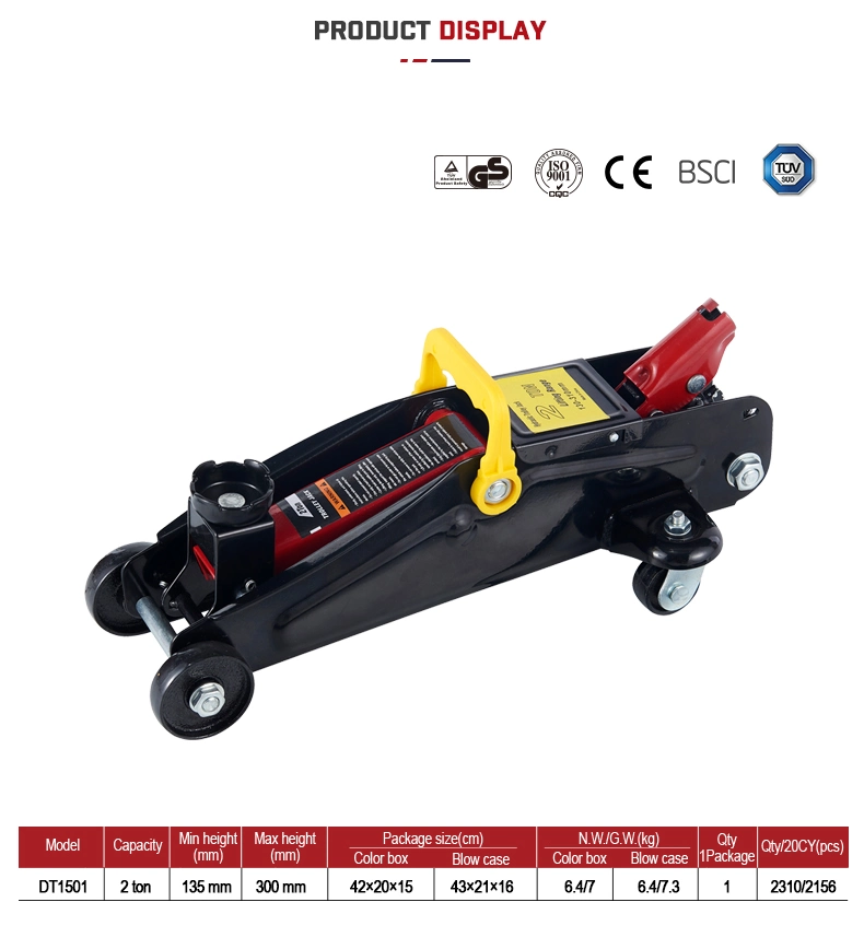 High quality/High cost performance Hydraulic Floor Jack Auto Tools Lifting Jack Car Tools Manufacture