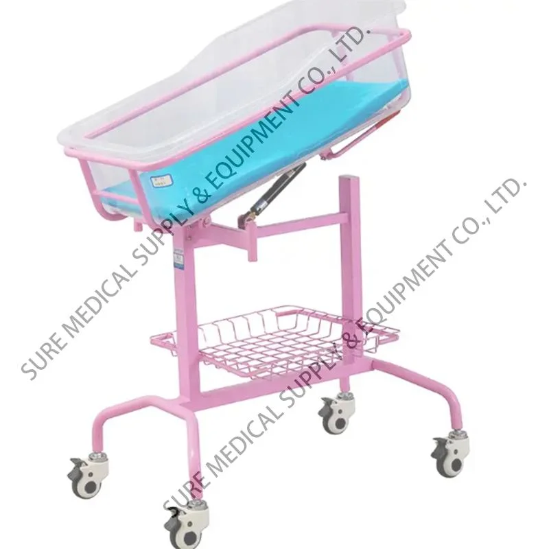 Hot Sale Portable Adjustable Furniture Hospital Crib Baby