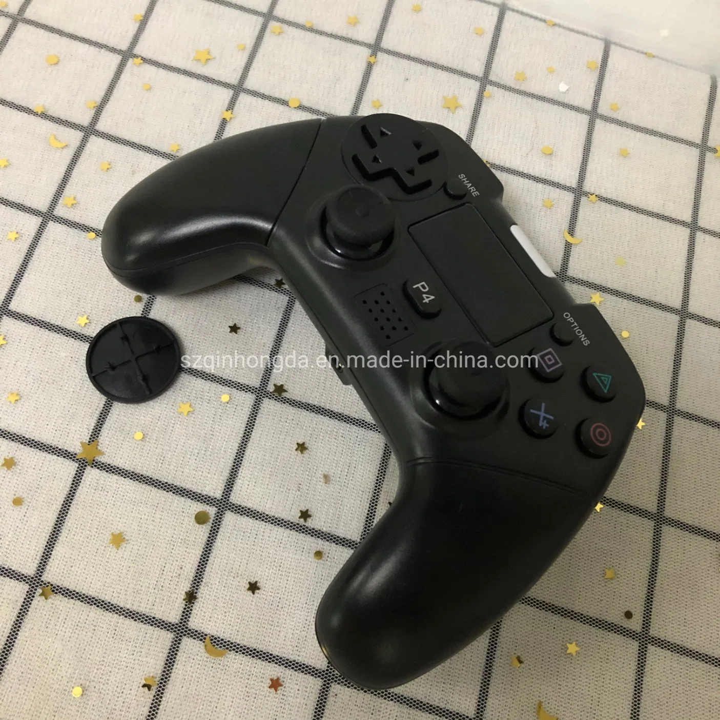 Pour PS4 contrôleur sans fil pour Playstation 4, Professional pour manette de jeu PS4, avec double vibration panneau tactile Joypad, instantanément en temps opportun pour partager Joystick