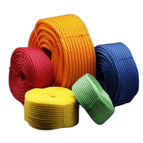 Manufacturer Price 3 Strand Twist PP Mooring Rope