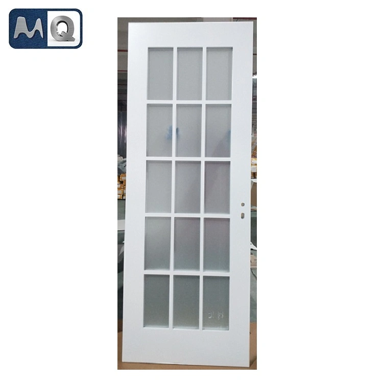 Factory Price OEM Customized Interior Villa Apartment Institution Silent High quality/High cost performance Elegant Glass Solid Wooden Door