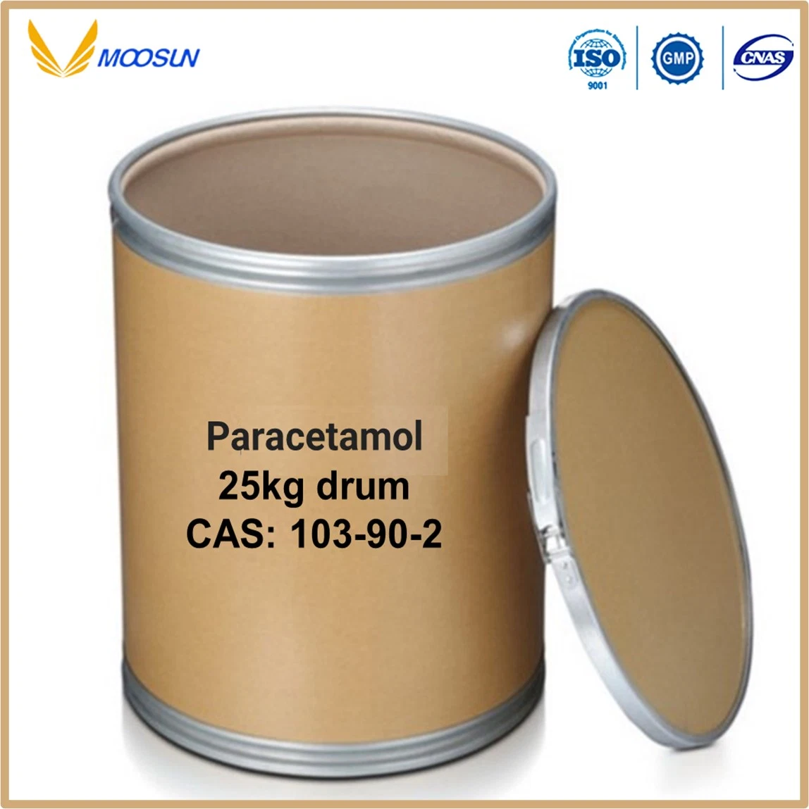 Good Quality 99% Paracetamol Powder (CAS: 103-90-2) with GB Standard