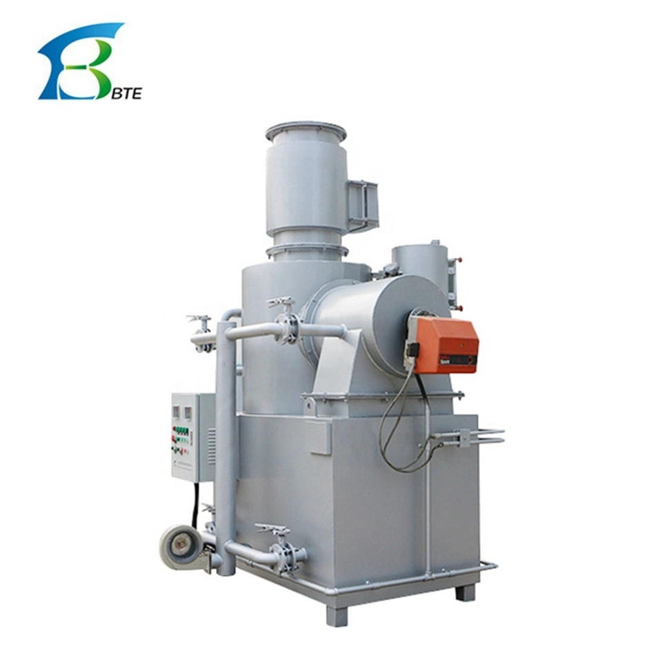 Smokeless High Temperature Dual Combustion Chambers Hospital Medical Waste Incinerator