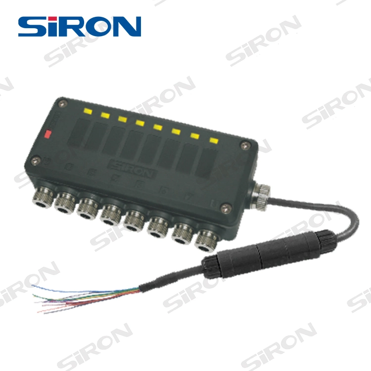 Siron H420-8 Mini tipo NPN/PNP IP67 NPN/PNP junção de conectores à prova de água Caixa