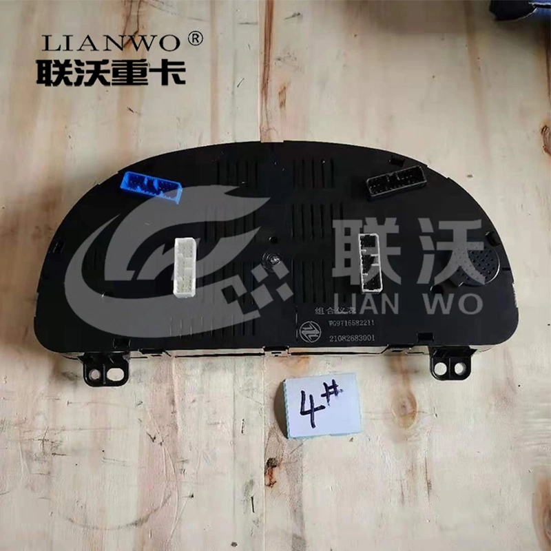 HOWO Truck Parts Wg9716582211 Combination Instrument Dashboard