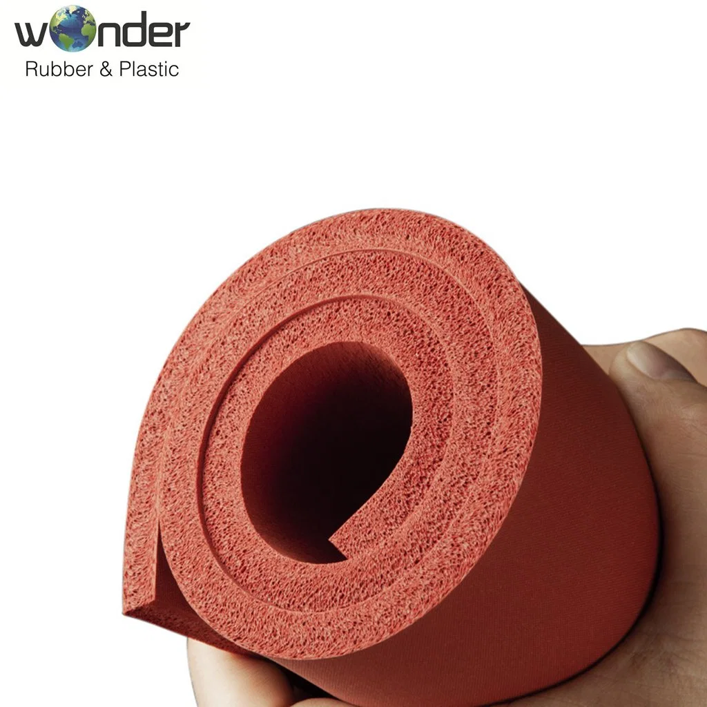 Silicone Closed Cell Open Cell EPDM Neoprene EVA PE Sponge Foam Self-Adhesion in Roll