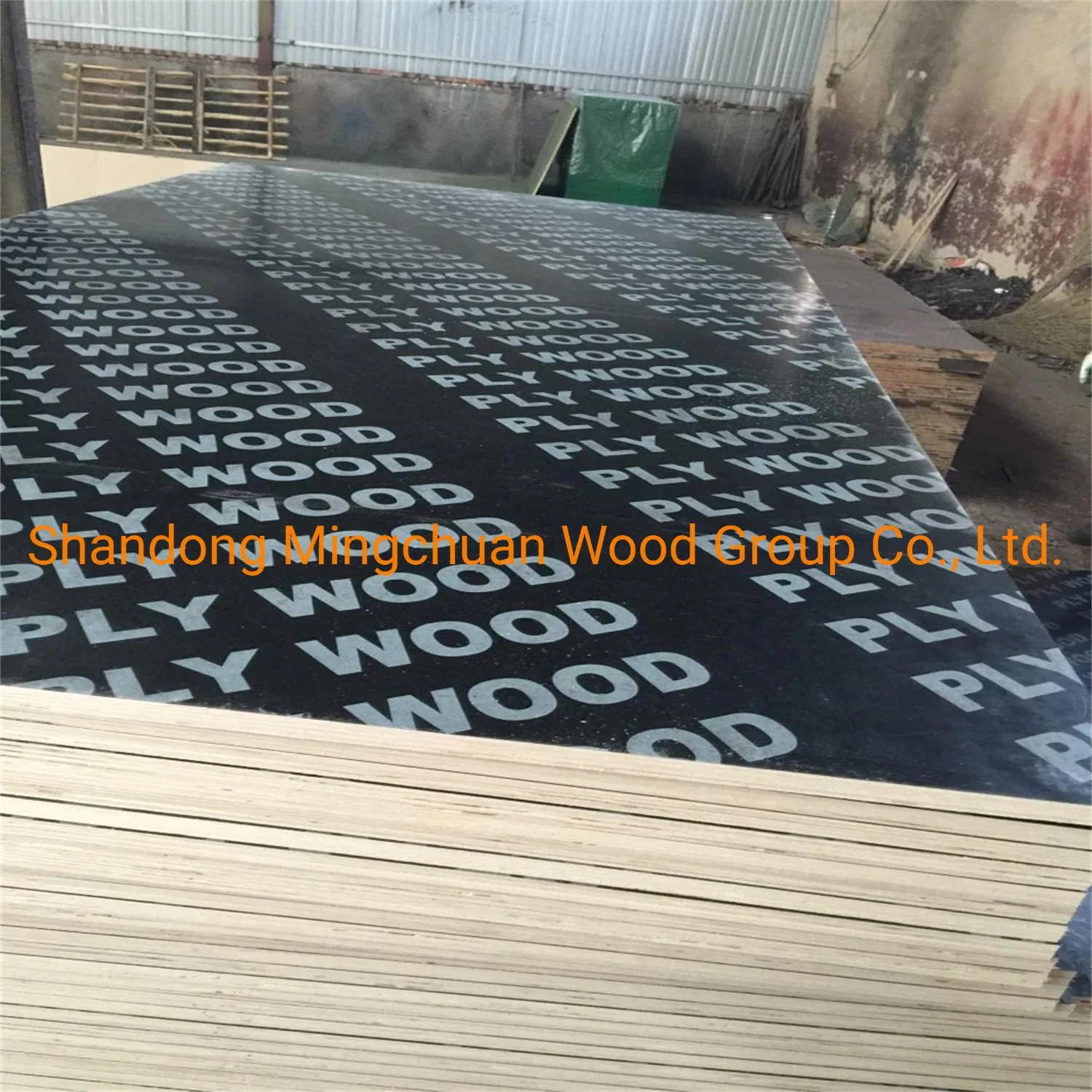 18mm Hardwood Combi Poplar Core Commercial Plywood Construction Marineplex Shuttering Formwork Film Faced Plywood