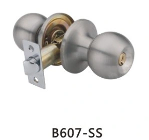 Cheap Price Good Quality Entrance Knob Door Lock (B607 PB)