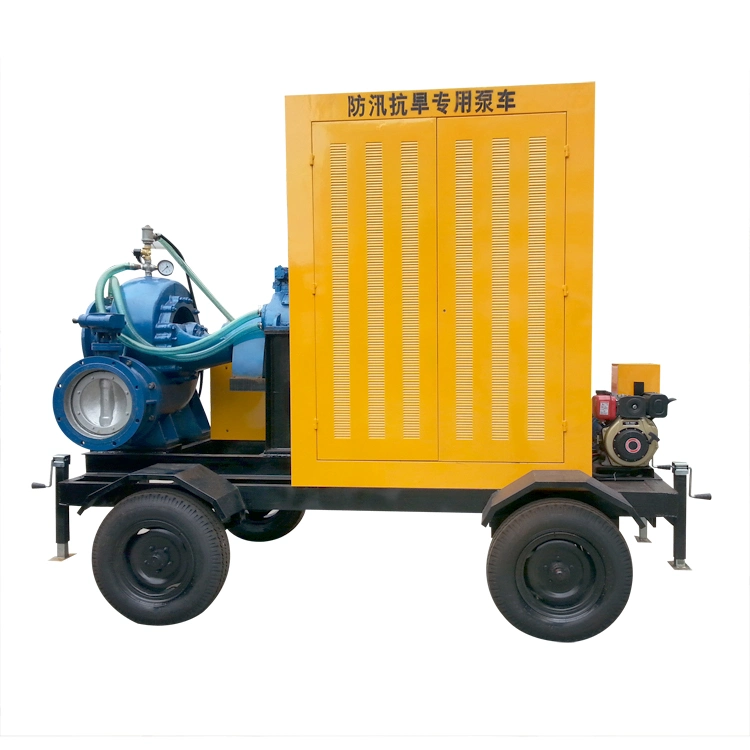 Dirt Drain Sewage Diesel Engine Big Flow Water Pump