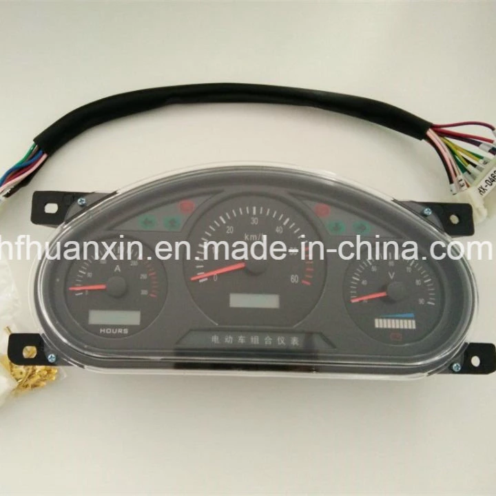 Professional Supply Intelligent Instrument Cluster Battery Indicator Hxyb-B 36V-72V for Motorcycle Sightseeing Car