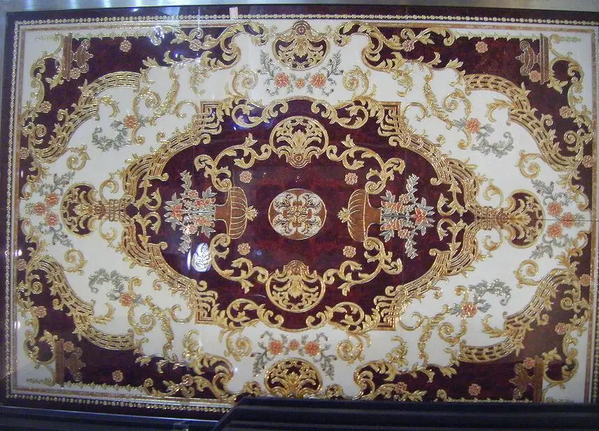 Hotel and Restaurant Decorative Ceramic Floor Carpet Tile with Muslim Design