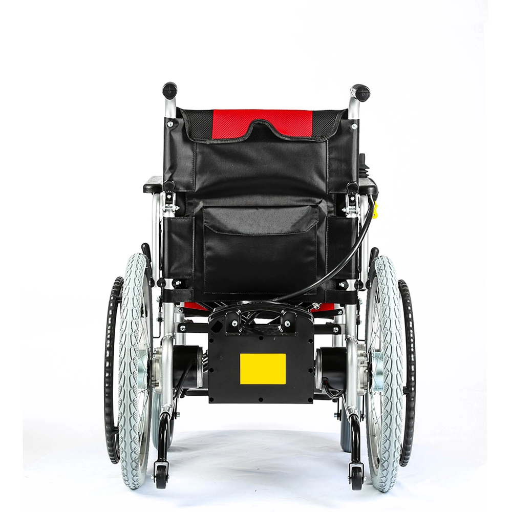 Factory Supply Loading Capacity 100 Kg Lithium Battery Electric Power Wheelchair Lightweight