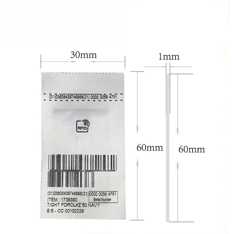 UHF 860MHz-960MHz Custom Size Washable Waterproof Passive RFID Wash Tags for Laundry